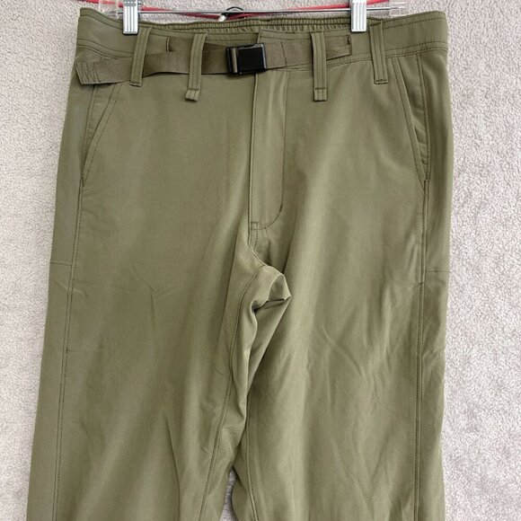 NEW Lands' End Men's Size 34 Moss Active Lined Outdoor Cargo Pants * Raw hem* - Picture 8 of 12